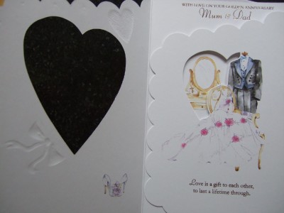 50th Wedding Anniversary Card on Mum And Dad 25th 40th 50th Wedding Anniversary Card Ebay