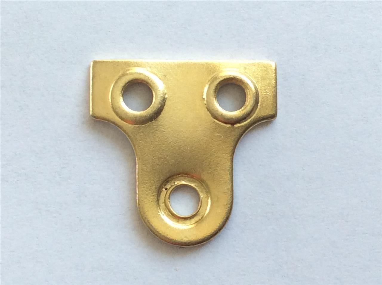 picture frame hooks mirror plates hanging hangers fixing plate brass