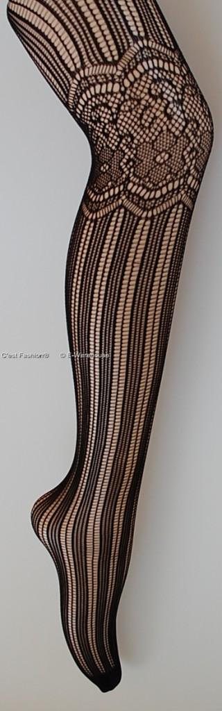 Lingerie Lace Fishnet Stockings Tights Floral Flower Pantyhose Garter Tights