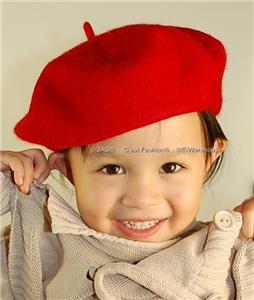 Product details Ooh La La, the classic European Style French Beret looks sharp on both boys and girls. It is a simple, unadroaned flat cap, made from a soft non-itchy wool felt that stretches to ensure a proper and comfortable fit, without losing its shape.