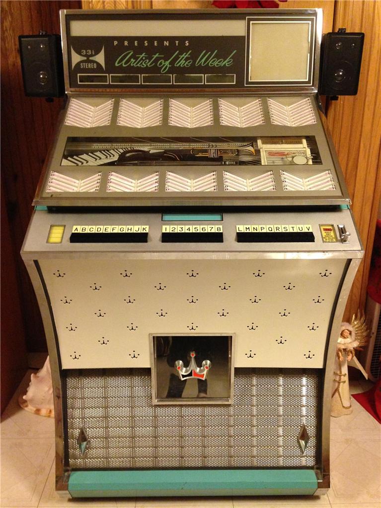 VINTAGE JUKEBOX 1960's SEEBURG DS160 Artist of the Week SelectOMatic EUC