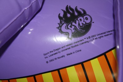 Television  Blow on Spyro The Dragon Playstation Blow Up Toy 27  Tall Rare   Ebay