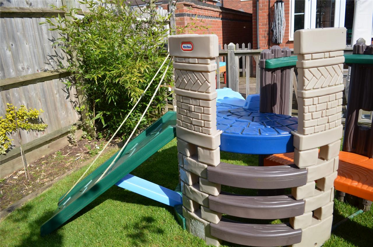 LITTLE TIKES Seek & Explore Climber Castle CLIMBING FRAME + SLIDE eBay