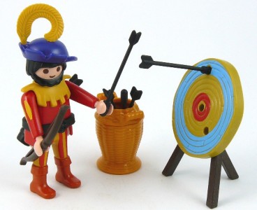 playmobil bow and arrow