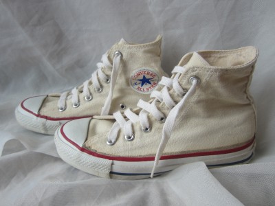 converse high tops cream color