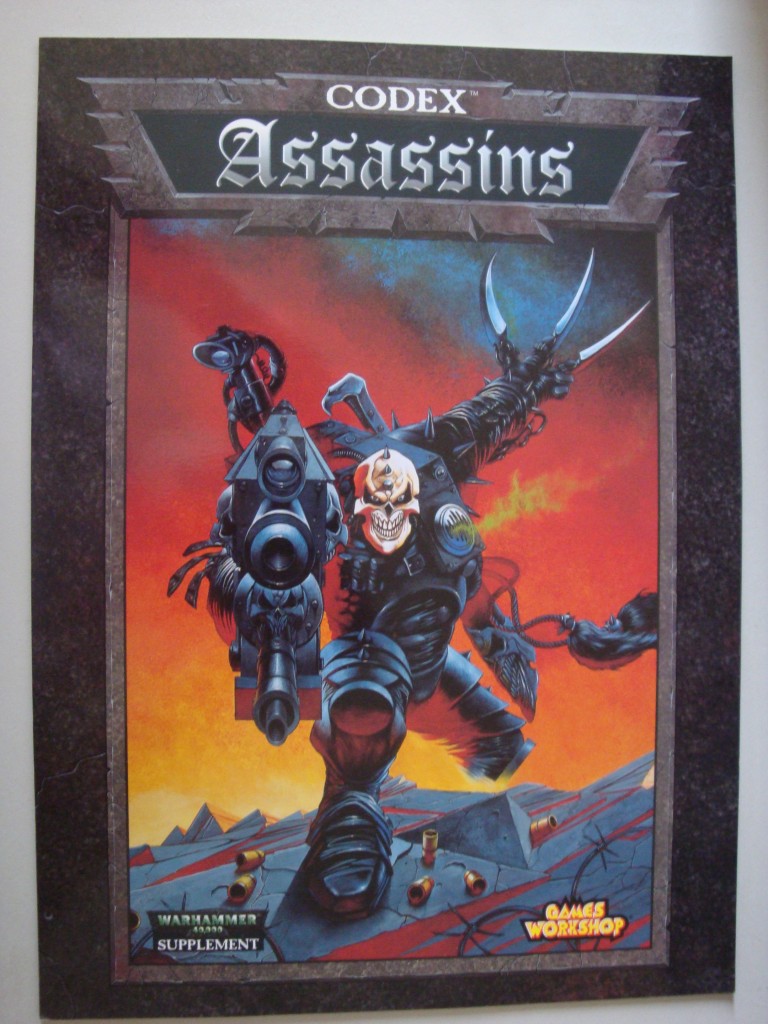 Warhammer-40k-Codex-Assassins-MINT-rulebook-1999-OOP-Games-Workshop