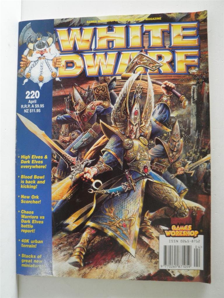 Games Workshop White Dwarf Magazine