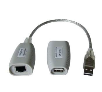   Ethernet on Usb Extension Over Ethernet Cable Rj45 2 Adapters M F   Ebay