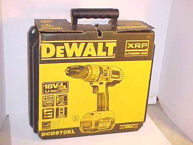DEWALT DCD970KL 18V LITHIUM ION 1/2