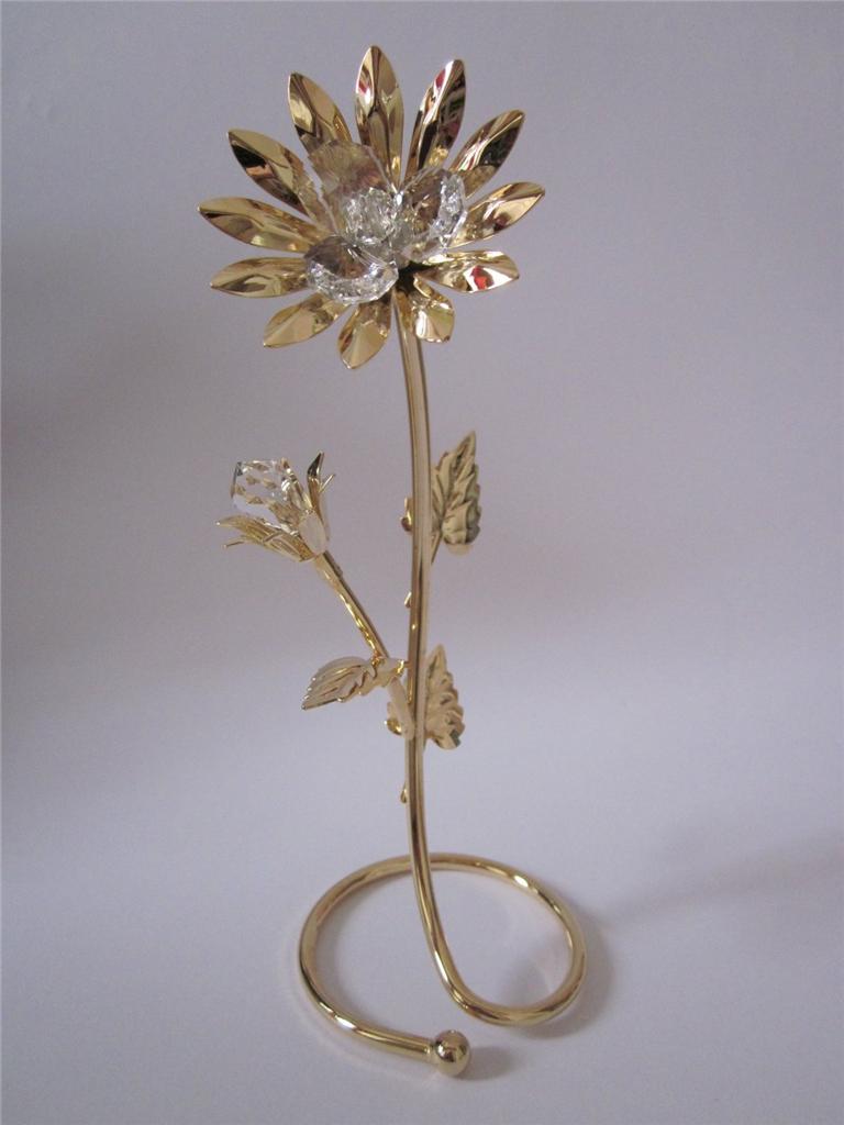 Gold Plated With Swarovski Crystals Assorted Boxed Gifts By Crystal Temptations eBay