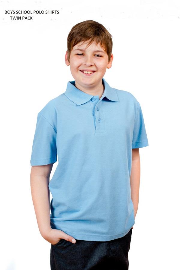 After we find it: Boys' Short Sleeve Pique Polo Moisture Wicking Tagless Polyester