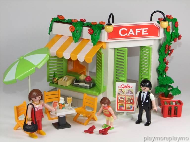 playmobil splish splash cafe