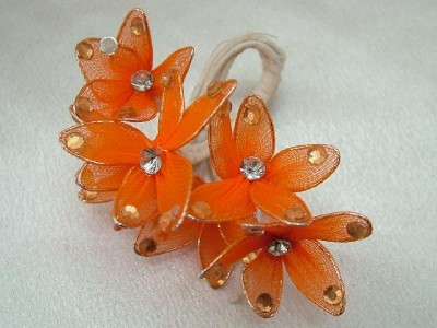 Ebay Wedding Decorations on Wedding Favors Decorations Rhinestone Orange Flowers Ebay