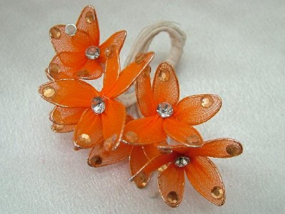 Orange Wedding Favors on Wedding Favors Decorations Rhinestone Orange Flowers   Ebay