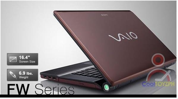 Sony Vaio VGN FW560F T 16 4 Brown Notebo