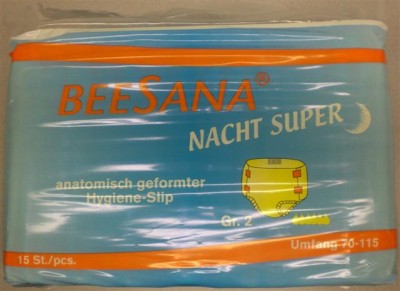 Baby Diapers  Cheap on European Beesana Night Super Adult Baby Diapers Med Bag   Cheap Baby