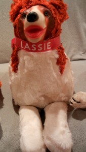lassie stuffed dog