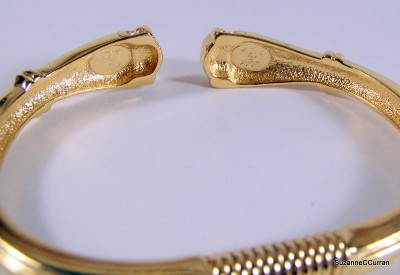 Vintage Kenneth  Lane Jewelry on Kenneth Jay Lane Kjl For Avon Parure Enamel Panther Necklace Earrings
