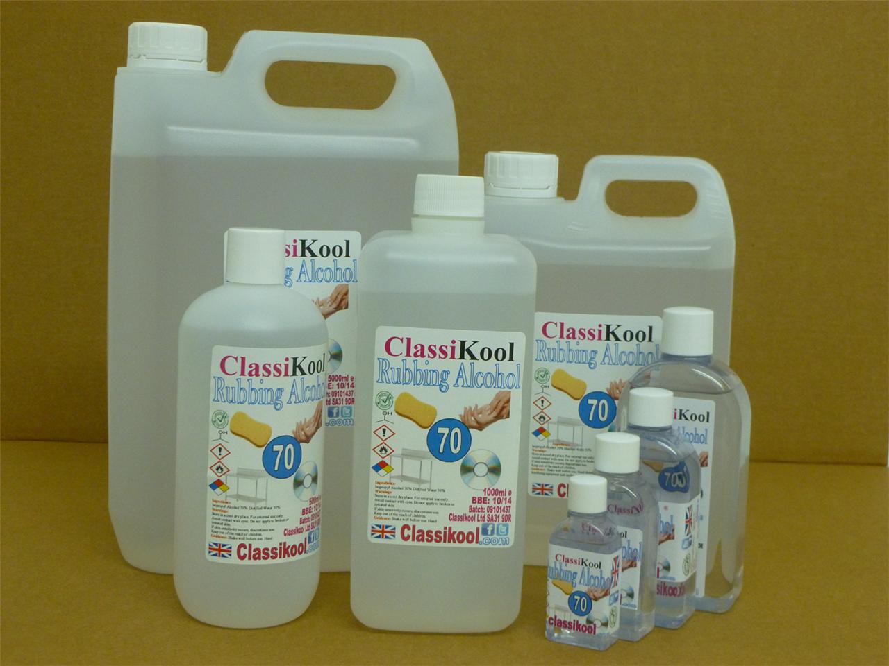 Classikool 70 Pure Isopropyl Rubbing Alcohol 30 Pure Distilled Water eBay