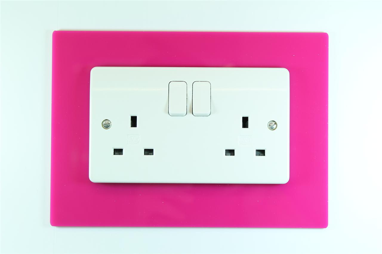 Classikool Single or Double Light Switch Plug Socket Wall Surround