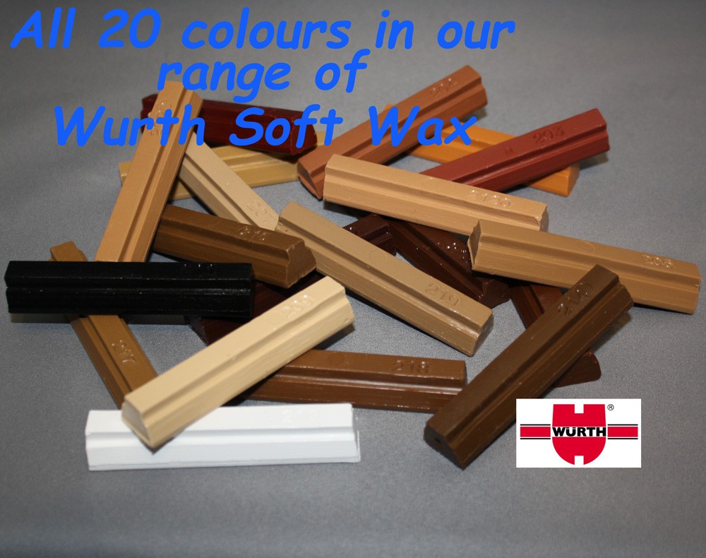 WURTH SOFT WAX FILLER STICK FURNITURE WOOD SOFTWAX REPAIR STICKS choice