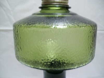 Antique Kerosene Lanterns on Antique Green Depression Glass Kerosene Oil Lamp    Ebay