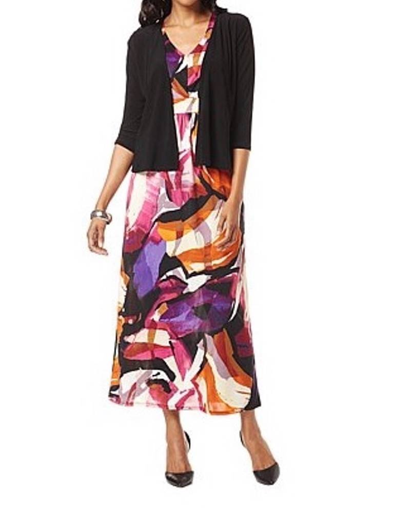 maxi with shrug