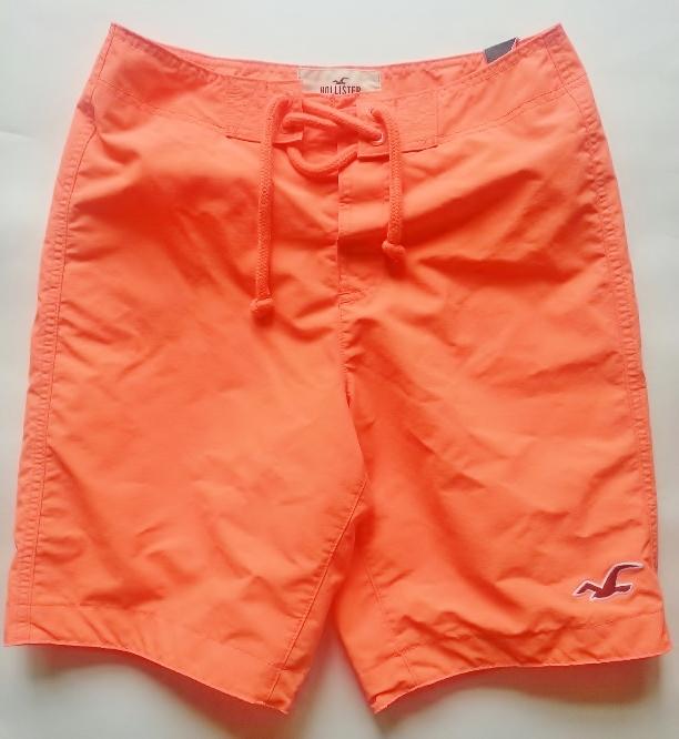 HOLLISTER NWT Men's Solid NEON Board Shorts Swim Trunks XS S M XL NEW