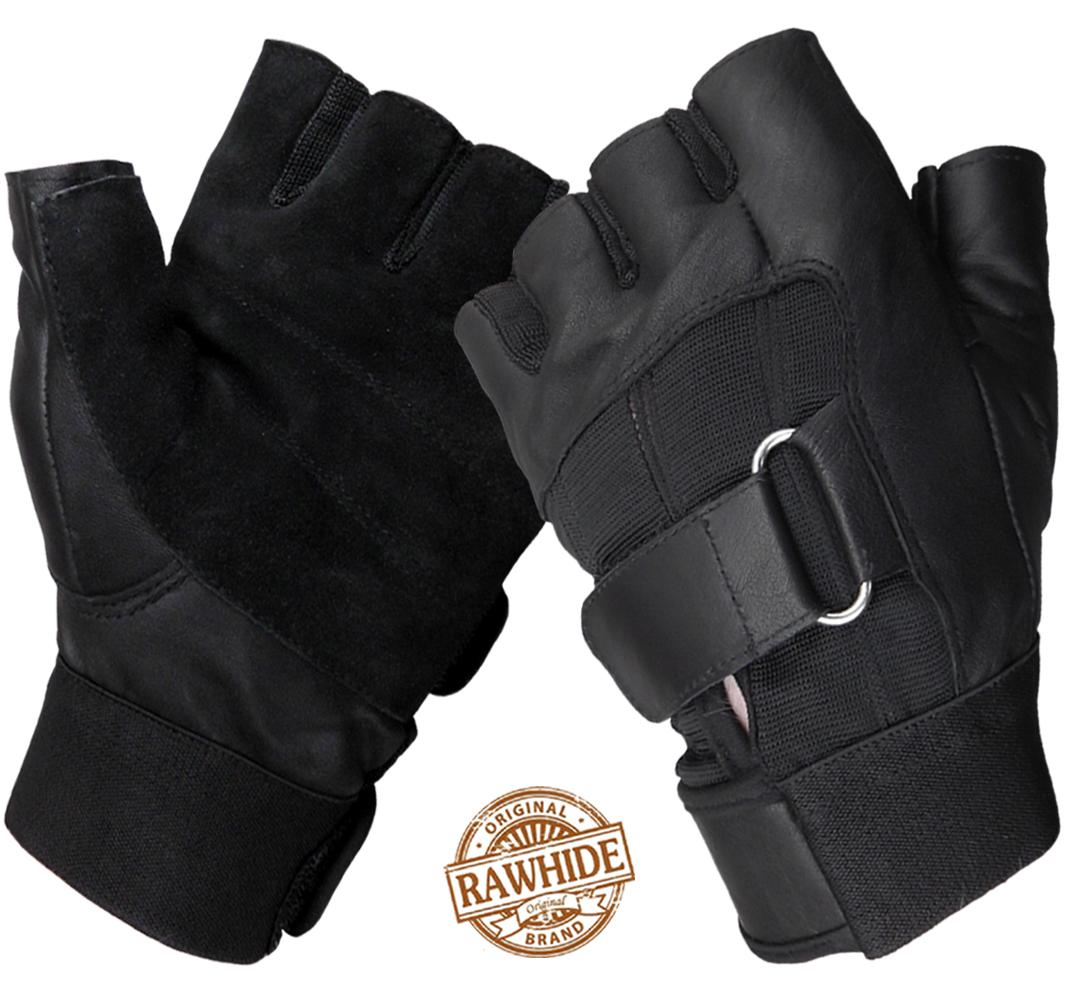 LEATHER GLOVES SIZE 2XL TACTICAL GYM WHEELCHAIR CLEARANCE BARGAIN SALE