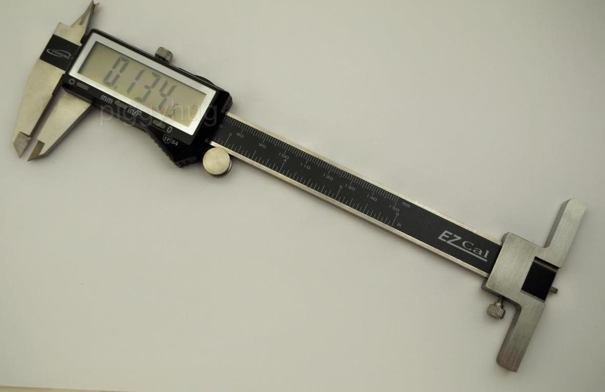 iGaging 6" super/large display caliper electronic,digital with depth