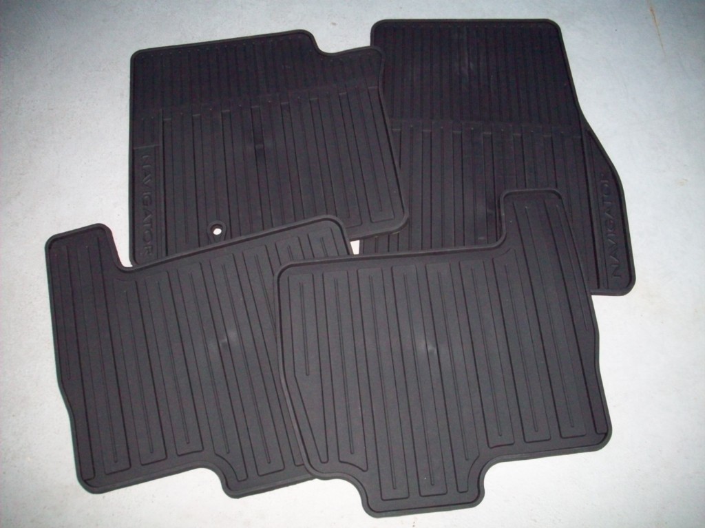 2007 2008 2009 2010 LINCOLN NAVIGATOR ALL WEATHER FLOOR MATS BLACK 4