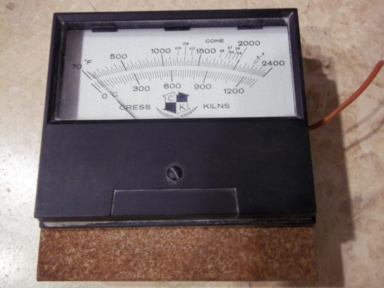 CRESS CERAMIC KILN PYROMETER ANTIQUE GLAZES MOLDS eBay