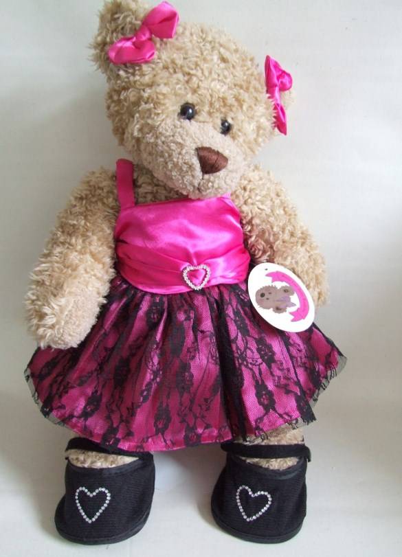 teddy bear in a dress