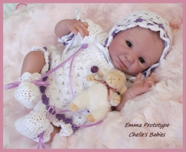 Reborn ~ Baby Emma ~ 10" Mini Baby Kit by Denise Pratt