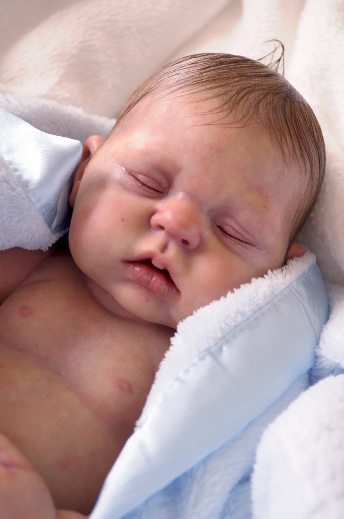 Reborn Baby Boy Nod 16" Full Body KIT by Donna RuBert 4595 NOT