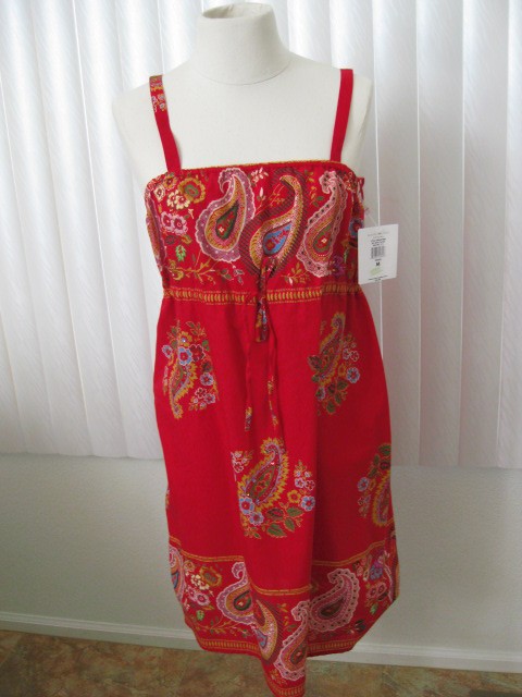 Details about BANDOLINO WOMEN'S MEDIUM CASUAL RED HALTER DRESS SIZE M Details about BANDOLINO WOMEN'S MEDIUM CASUAL RED HALTER DRESS SIZE M