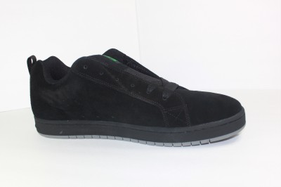 Shoes Court Graffik on Dc Men S Black Nubuck Leather Court Graffik Se Skate Shoe Sneaker Size