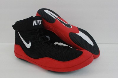 Childrens Wrestling Shoes on Inflict Men S Black Red Wrestling Shoe Sneaker Size 14 Eur 48 5   Ebay