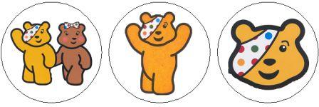 Pudsey-Children in Need Fairy/Cupcake Toppers-3 Designs | eBay