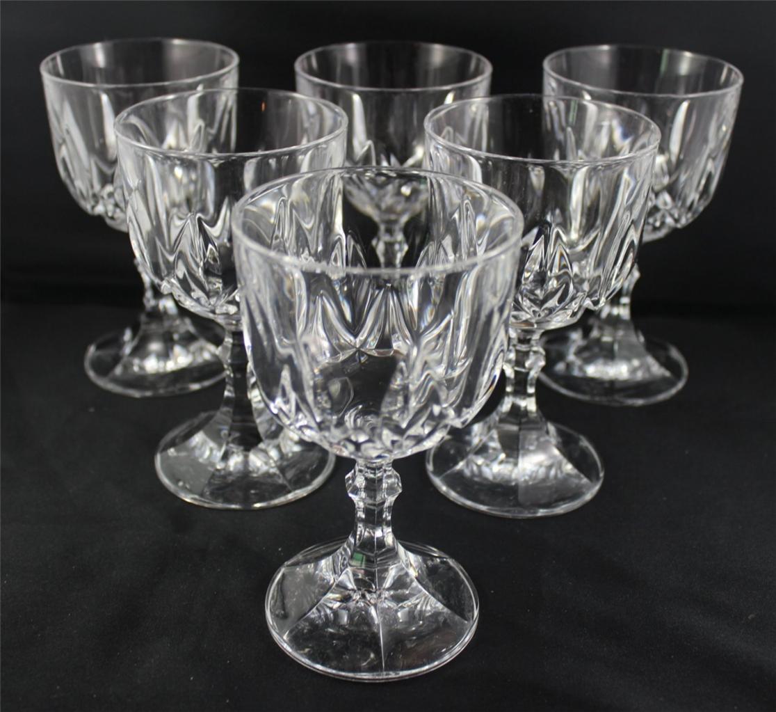 Stunning Bohemia Deep Cut Crystal Wine Glasses eBay