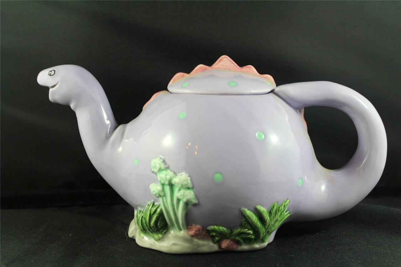 Vintage Collectable Dinosaur Porcelain Teapot eBay
