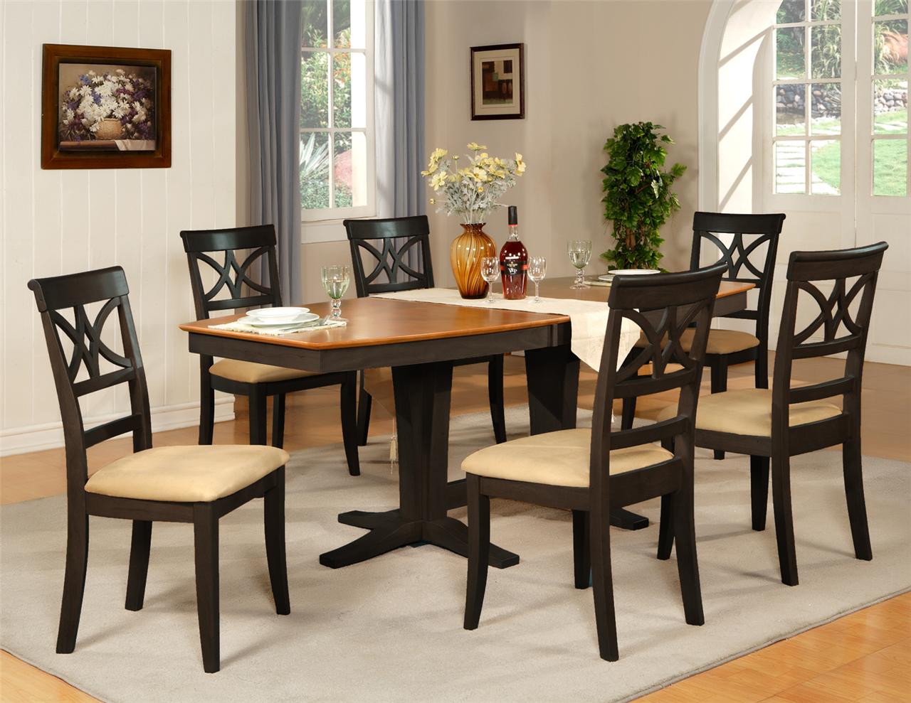 Black And Brown Dining Room Sets