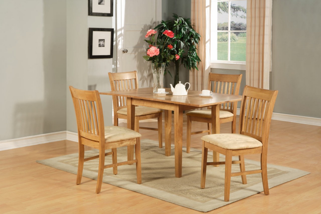 7PC RECTANGULAR KITCHEN DINETTE SET TABLE & 6 CHAIRS | eBay