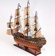 Holland Frigate Friesland Wood Model Sailboat