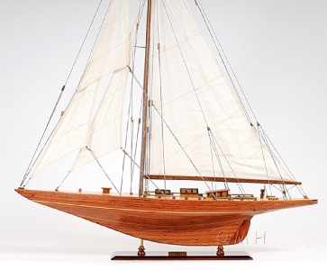 Wooden Scale Models Americas Cup Yacht Sailboats