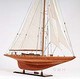 Wooden Model Shamrock V Americas Cup Yacht