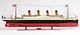 RMS Titanic Scale Model Cruise Ship Ocean Liner