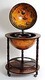 Old World Style Globe Hidden Bar Furniture