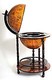 Old World Style Globe Hidden Bar Furniture