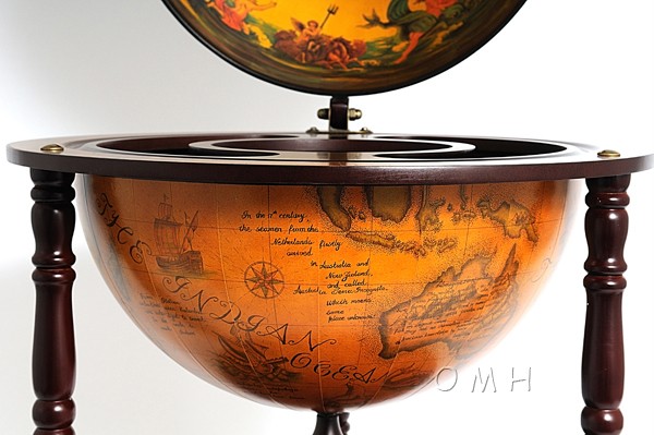 Globe Hidden Home Bar Furniture